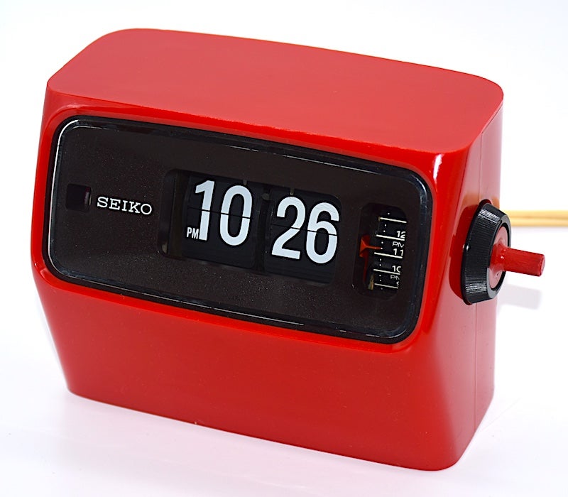 SEIKO パタパタクロック DP624 昭和40年代後半〜50年代前半【E072