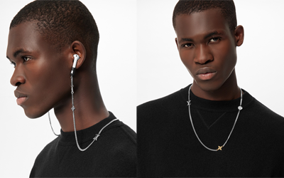 ルイ・ヴィトン「イヤホン チェーン LVインスティンクト」M00529「2021