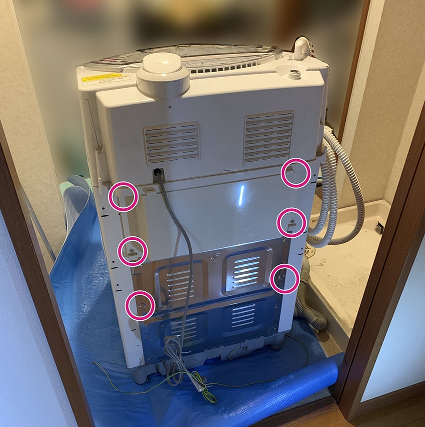 SHARP シャープ 全自動洗濯機 ES-TX810 分解修理 分解清掃 | ranta63の