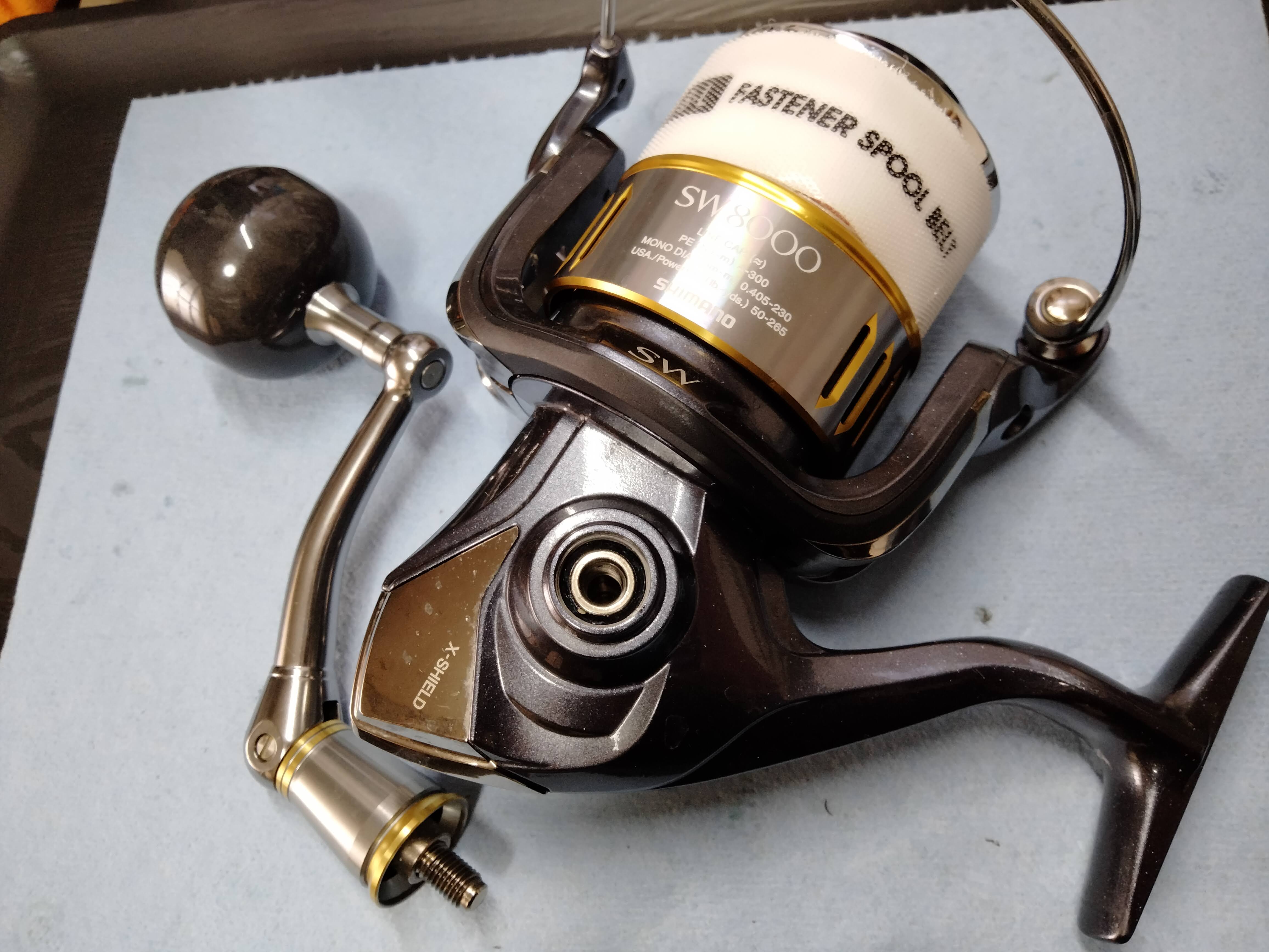 15ツインパワーSW8000HG整備その② | reelmaintenance-higarageのブログ