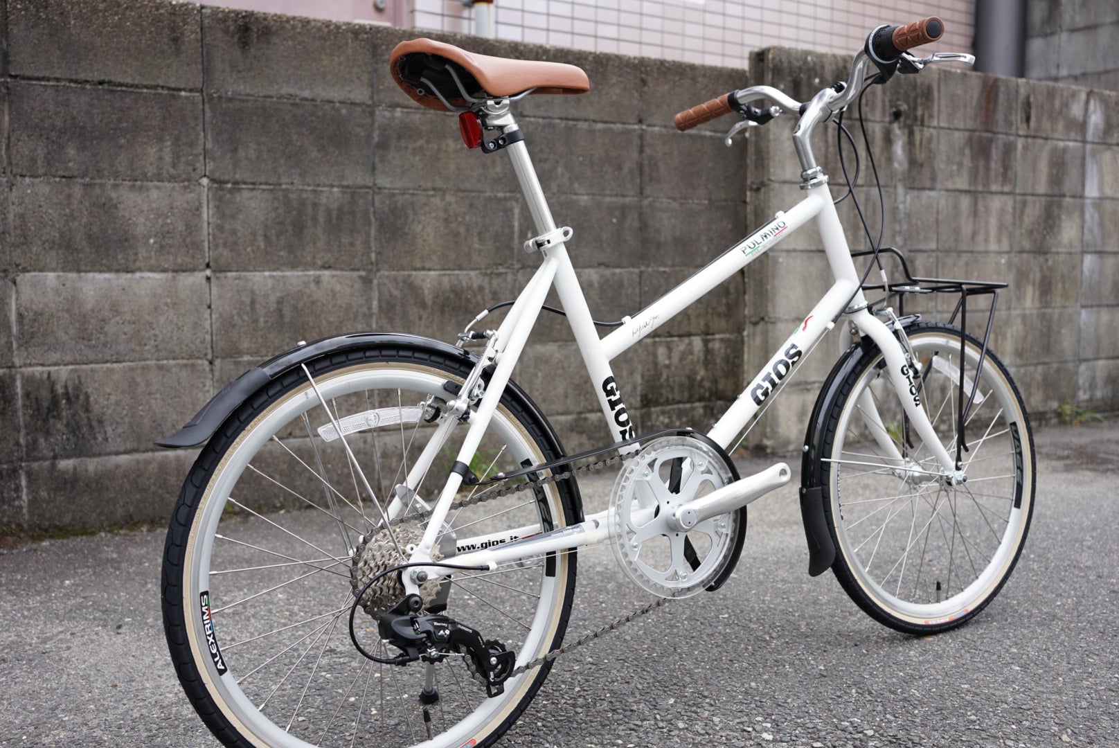 GIOS ジオス 街乗り 完成車 フロントラック ロードバイク クロスバイク