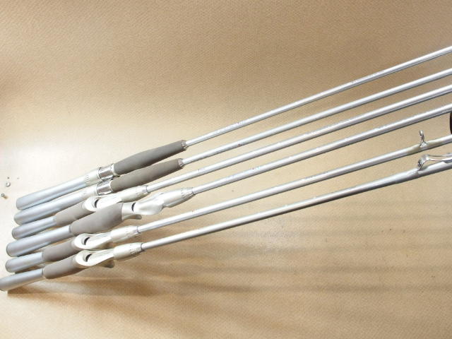 チームダイワ X 中古バスロッド 6本入りました | ランブルフィッシュの