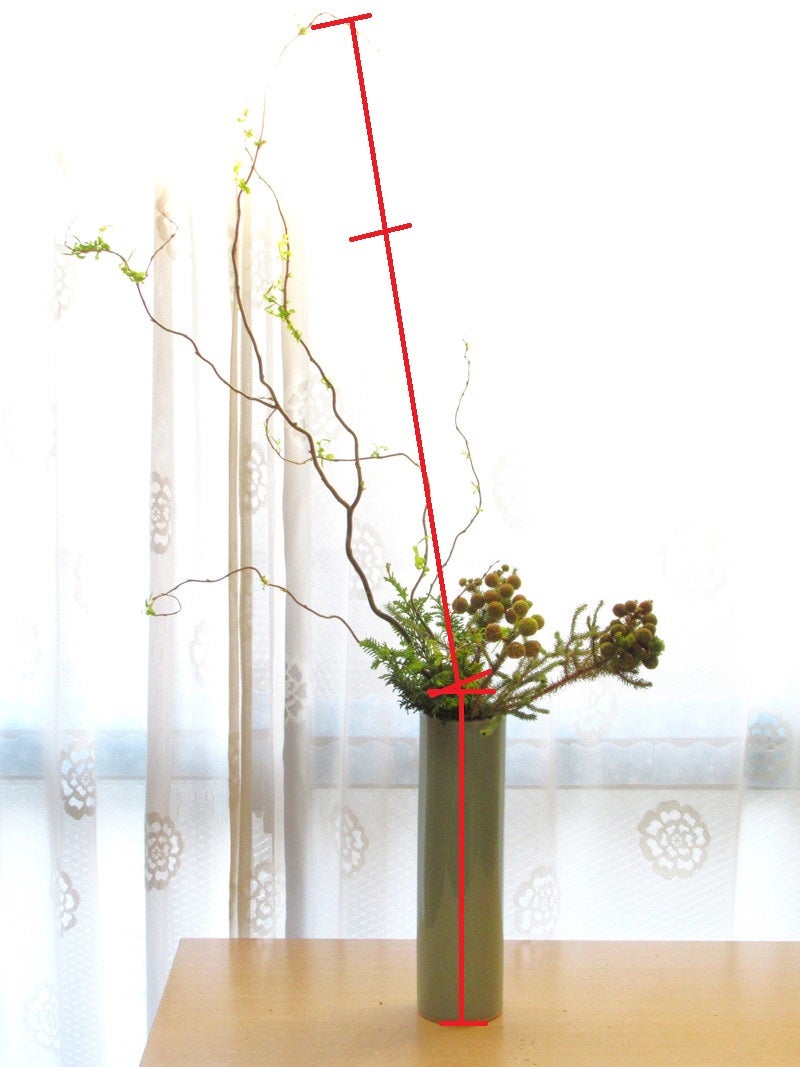 みどりの花材を みどりの花器にいける | 斎藤 隆信 溝の口・高津・二子