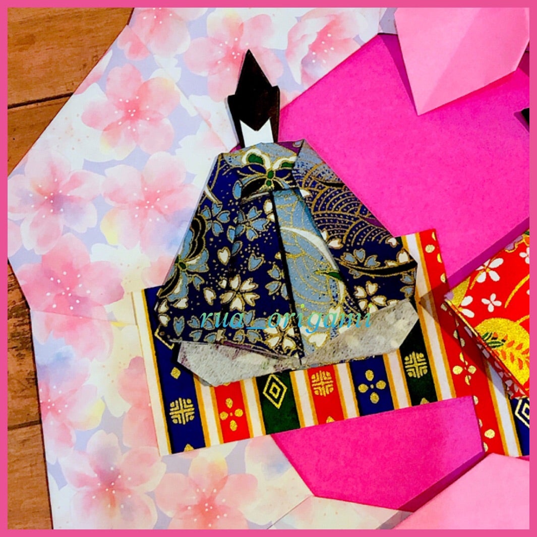 おひなさまリース | おりがみLIFE