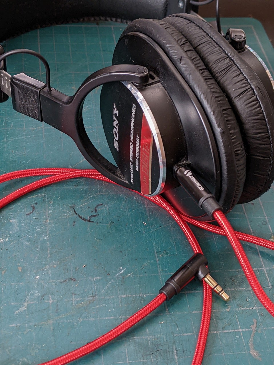 MDR-CD900STのケーブルを着脱式にする | （た）のブログ