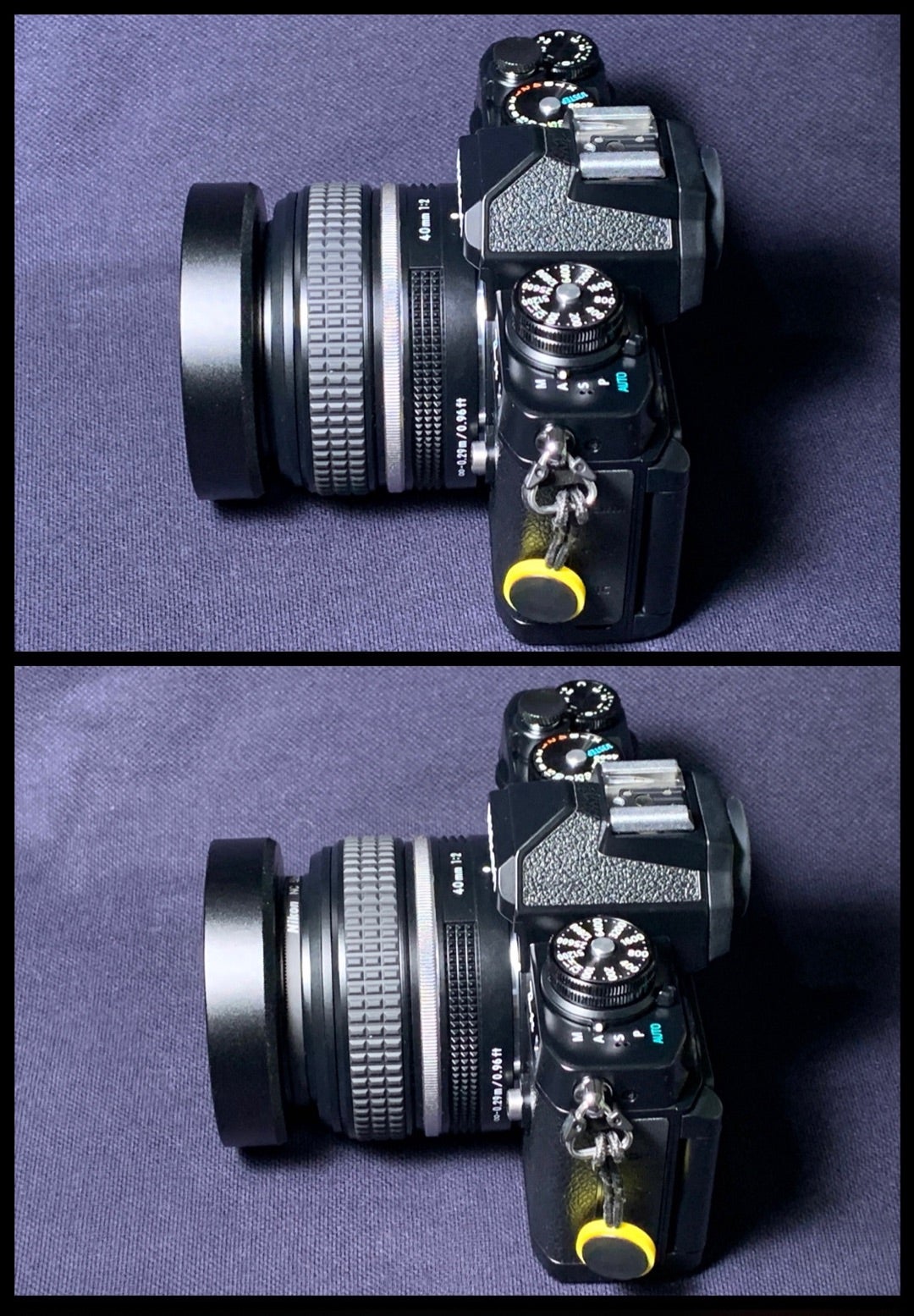 Nikon Z 40mm f/2 (SE) のレンズフード | カメラの自由研究