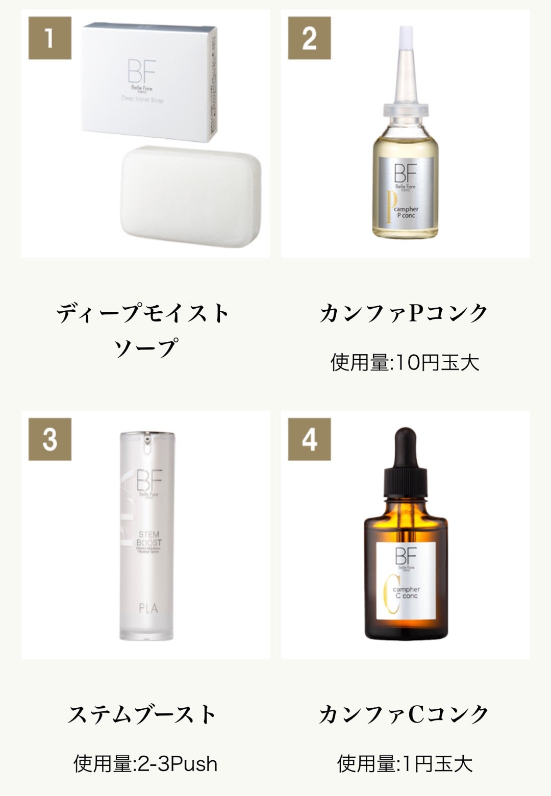 BelleFare新製品‼️】プラセンタ100%原液 カンファPコンクが登場