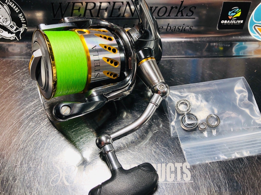 ☆F様・シマノ 07ステラ 4000S☆ 強いシャリ音 | WERFEN works ヴェル