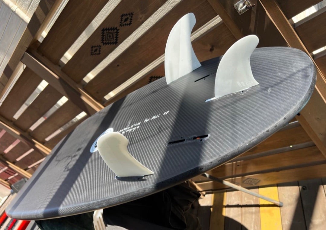 ハモのニューモデル参考サイズ＆リッター、お客様のフルカーボン初