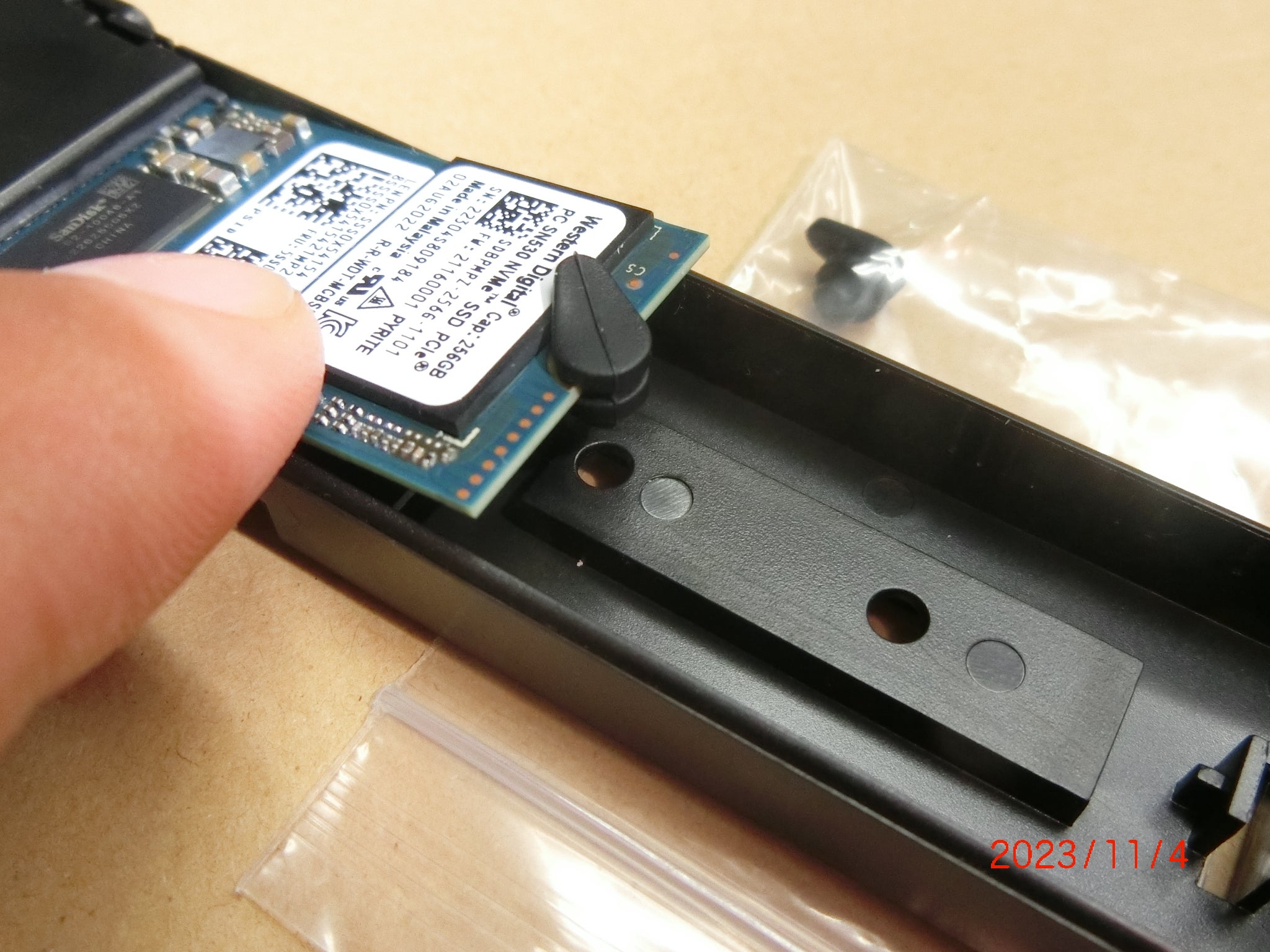 Lenovo IdeaPad L3-15ITL6 のSSD交換とBIOSの不思議 | 癌になっても