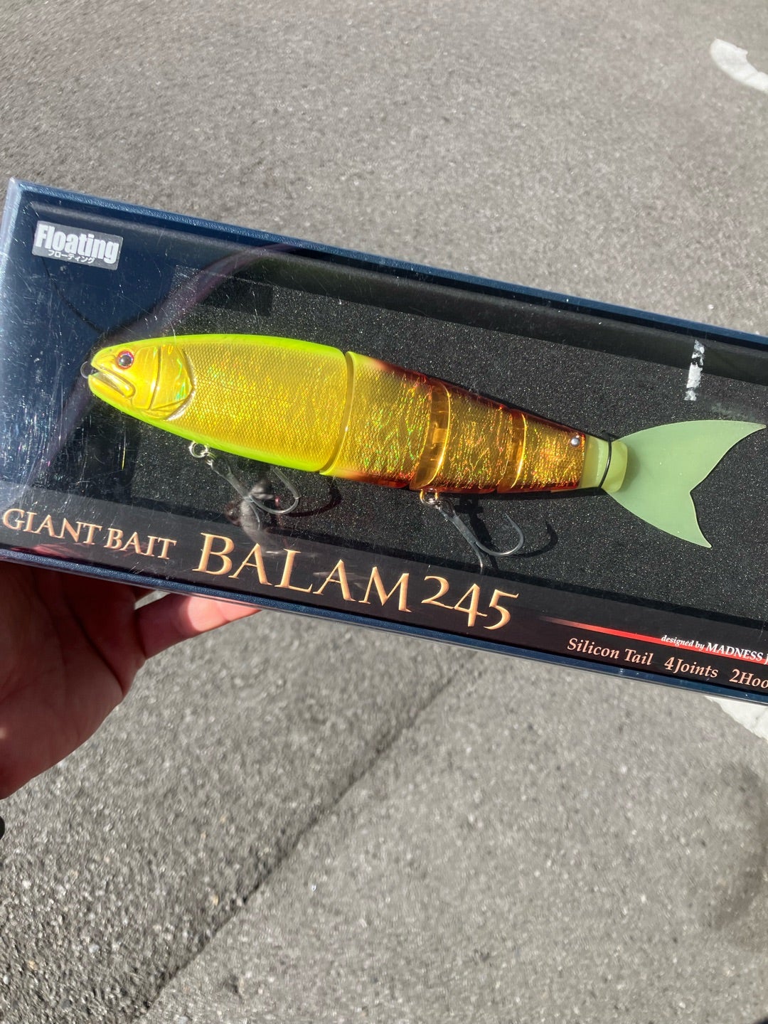 ジャイアントベイト バラム245 | バス釣り好きがランカーを目指すブログ
