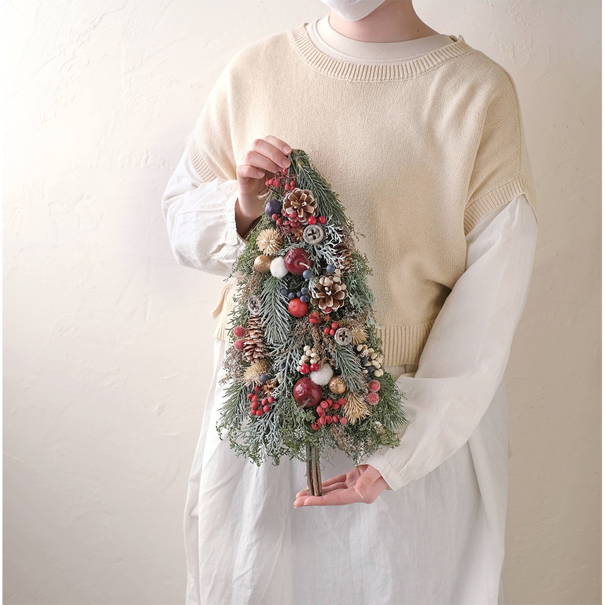 ドライ】GREENHOUSE/CMナチュラルツリースワッグ ナチュラルレッド