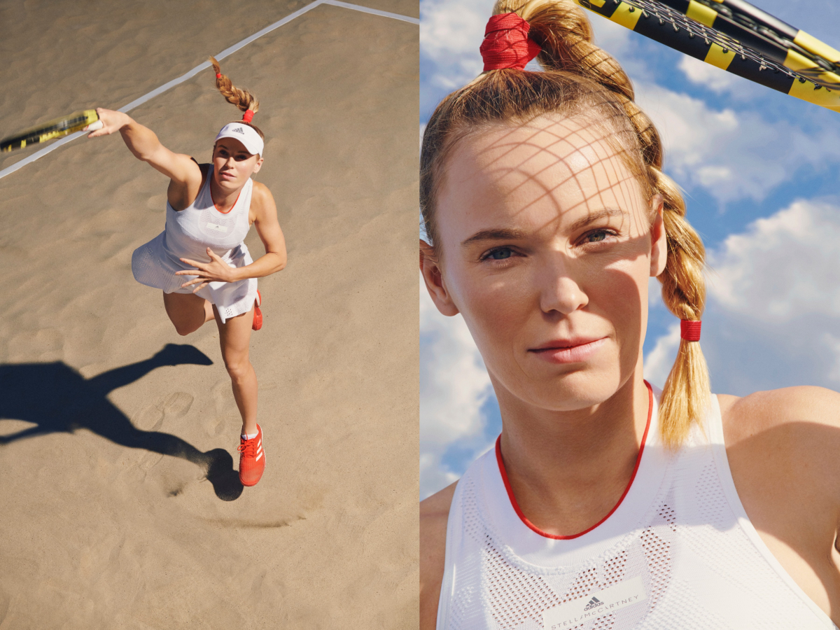 アディダス バイ ステラ マッカートニーによる、サステナブルな テニス