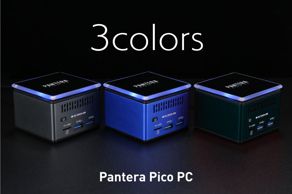 手のひらサイズのデスクトップ】ポケットに入る世界最小級PC Pantera