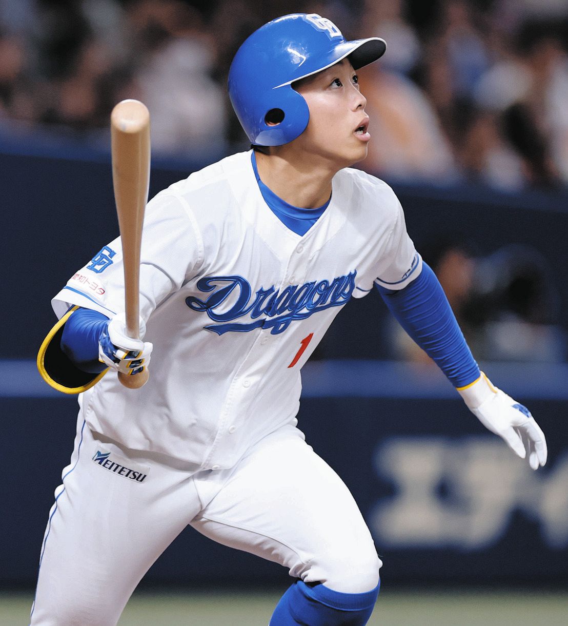 中日・岡林勇希、今季1号同点ソロ 先制された直後の初回、巨人・戸郷