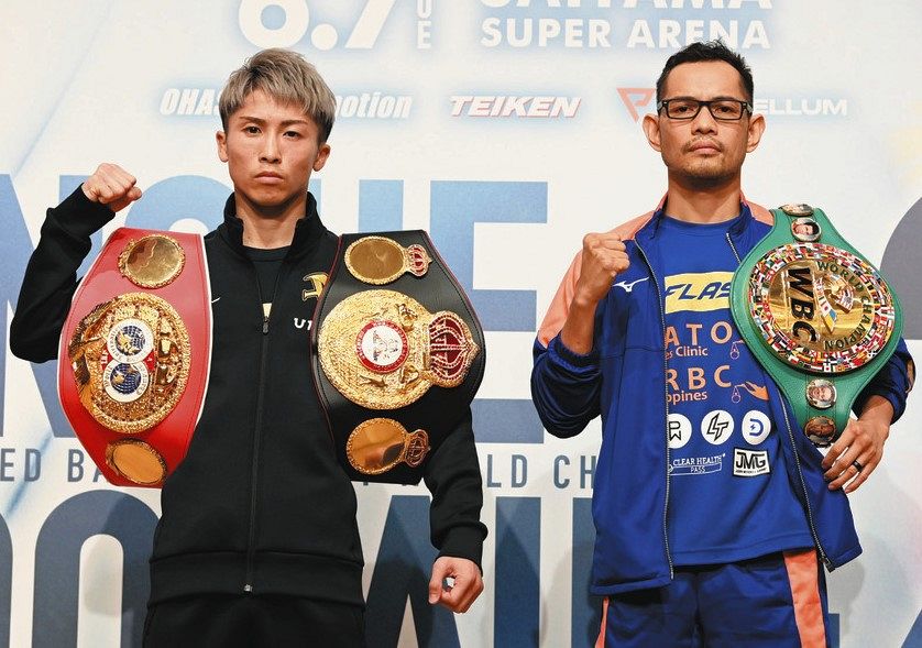 井上尚弥、ベルトが3本並ぶと「モチベーションが高まる」が「4団体統一