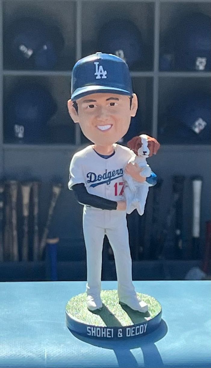 ファン注目、ドジャース大谷翔平のボブルヘッド人形配布日決定…「50