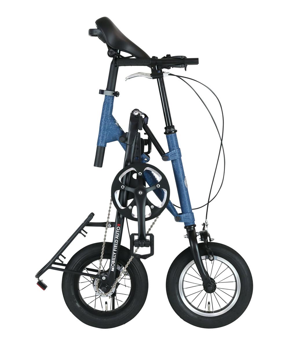 2速オートマ付き！シュッとたためるX型の折り畳み自転車 | GoodsPress