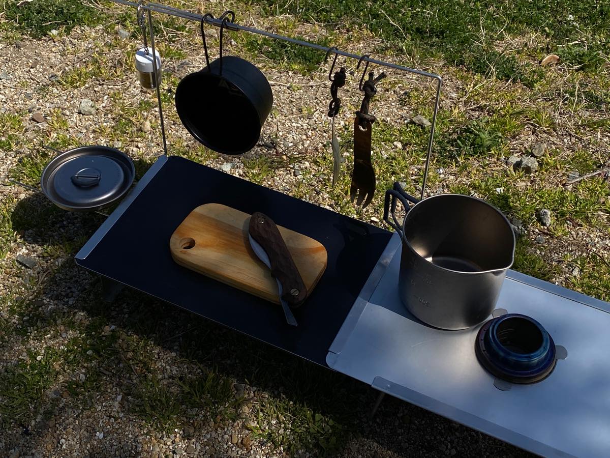 山でままごと!?「Alu. Table」シリーズを拡張するちっちゃなキッチン