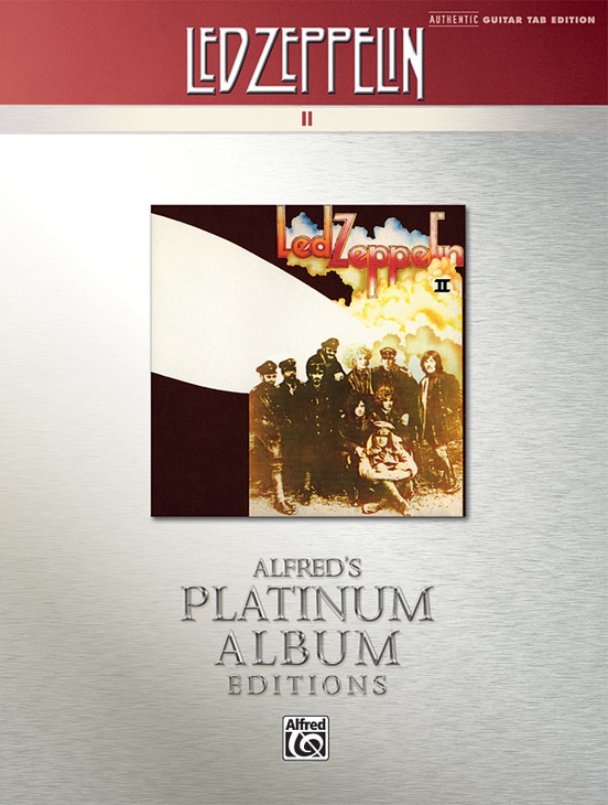 Led Zeppelin: II Platinum Album Edition: Authentic Guitar TAB Book