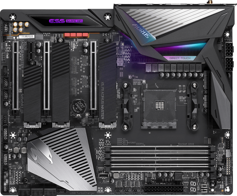 X570 AORUS MASTER (Rev. 1.1/1.2) - GIGABYTE Global