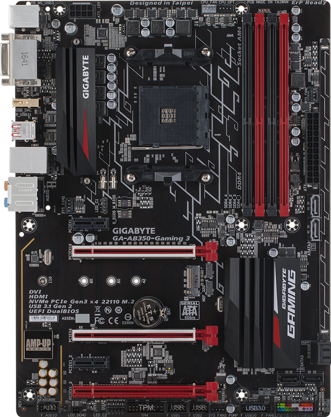 GA-AB350-Gaming 3 (Rev. 1.x) - GIGABYTE Japan