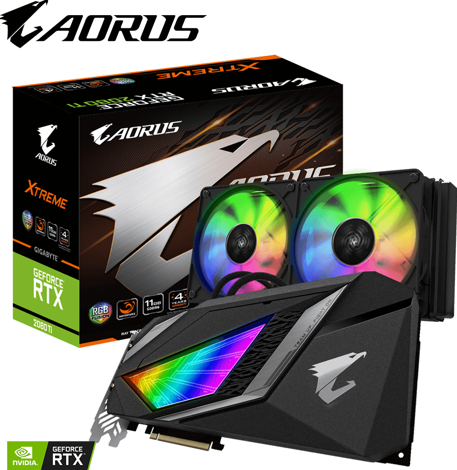 AORUS GeForce RTX™ 2080 Ti XTREME WATERFORCE 11G - GIGABYTE Japan