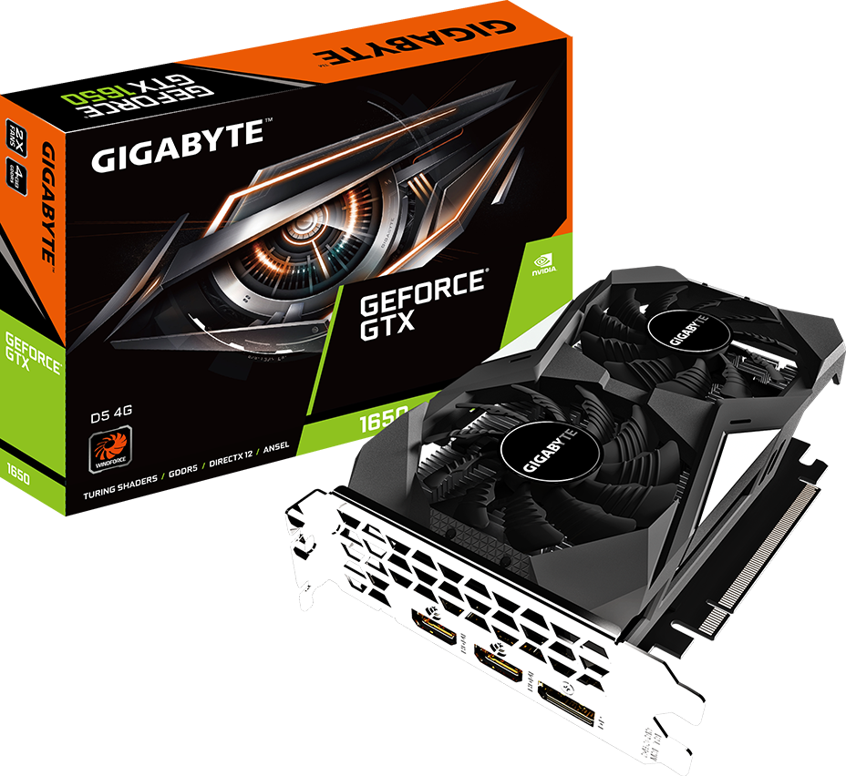 GeForce® GTX 1650 D5 4G - GIGABYTE Global