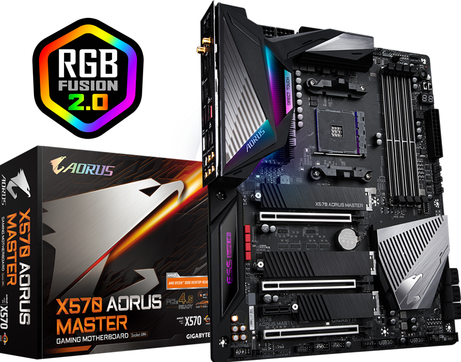 X570 AORUS MASTER (Rev. 1.0) - GIGABYTE Global