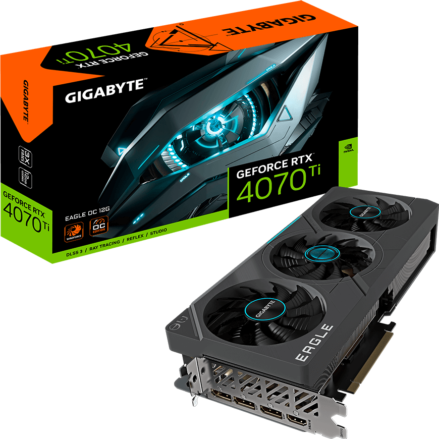 GeForce RTX™ 4070 Ti EAGLE OC 12G (Rev. 1.0) - GIGABYTE Global