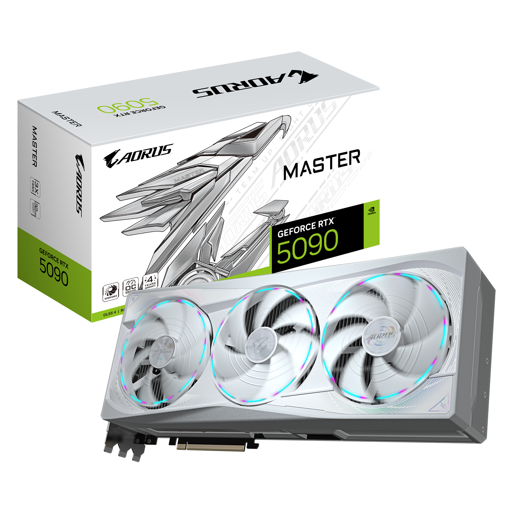 AORUS GeForce RTX™ 5090 MASTER ICE 32G - GIGABYTE Global