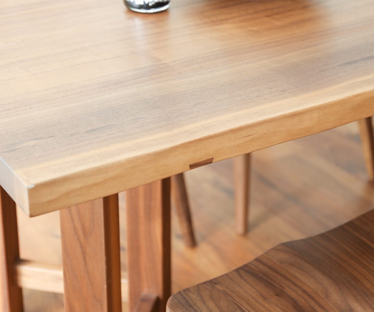 飛騨の匠工房 ダイニングテーブル 鉤型脚 | 【公式】飛騨の家具『株式