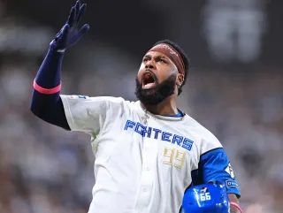 日本ハム2連勝 CSファイナル進出決定 八回、レイエスが逆転打：北海道