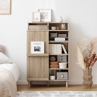 ディスプレイ収納ラック 本棚 [幅75] | 【公式】LOWYA(ロウヤ) 家具