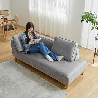 2人掛け カウチソファ ソファ生地 背面クッション | 【公式】LOWYA