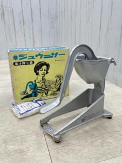 昭和レトロ ジュウーサー 伊藤製作所 果汁絞り器 元箱 ハンド