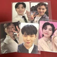 ウジ WOOZI SEVENTEEN トレカ5枚まとめ売り - メルカリ