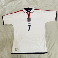 激レア】2004 イングランド代表 ユニフォーム ベッカムモデル サイズ L