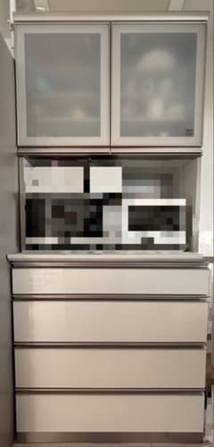 2/4まで】AYANO Atira 食器棚 ホワイトAXシリーズ - メルカリ