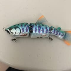 ハンドメイドミノー フィッシングルアー バルサミノー ジョイント