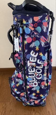 美品】ブルーティーゴルフ 軽量 スタンド キャディバッグ ポップン