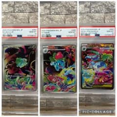 PSA10】【3連番 】フシギダネ フシギソウ フシギバナex - メルカリ