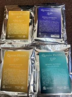 QUEENS HENNA 4種類セット - メルカリ