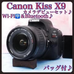 Canon kiss X9✨スマホ転送OK✨一眼レフカメラ✨バッグ付！ - メルカリ