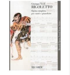 値下げ Rigoletto オペラ ヴォーカルスコア - メルカリ