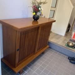 シューズボックス シューズラック 木製下駄箱 十万石印 - メルカリ