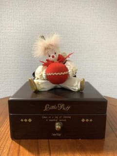 NAGAYA SANGYO ピエロ アンティークオルゴール小箱 スモールワールド