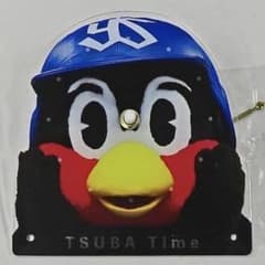 ヤクルト スワローズ つば九郎 アクリルクロック 時計 - メルカリ