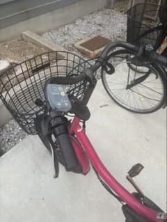 大阪 女性オーナーYAMAHA PAS 電動アシスト自転車 ピンク - メルカリ