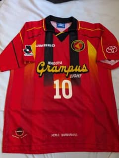 美品・希少アンブロ製】ストイコビッチ/名古屋グランパス/H/97年モデル